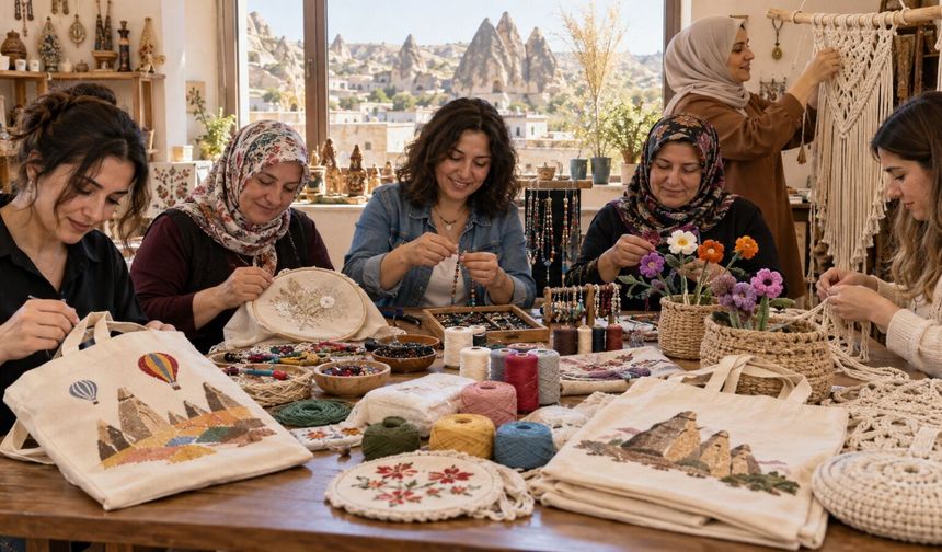 Nevşehir’de kadınlara kurs fırsatı: Malzemeleri Kızılay karşılayacak