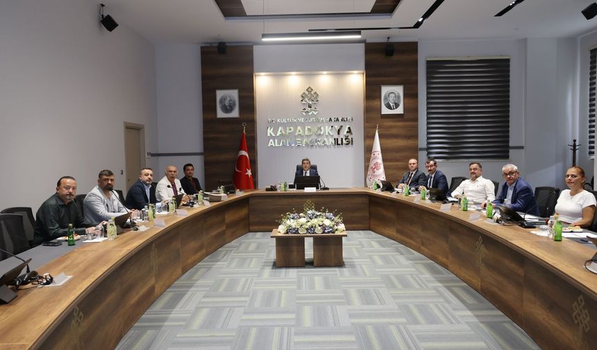 Kapadokya’nın geleceği için kritik toplantı: Önemli kararlar görüşüldü