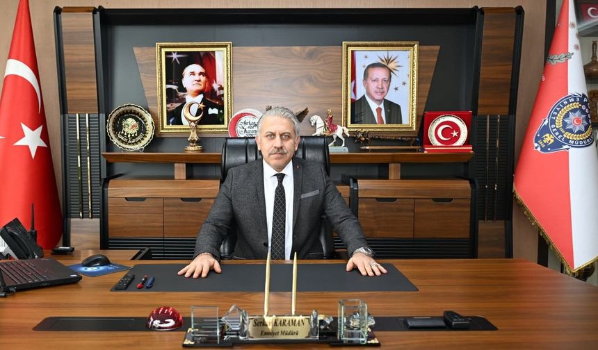 Nevşehir İl Emniyet Müdürü Serkan Karaman’ın görev yeri değişti