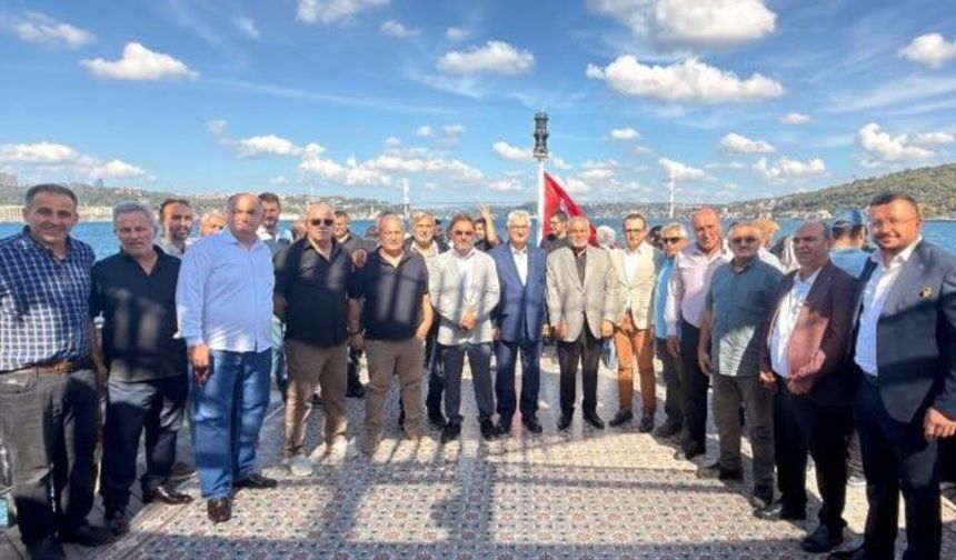 Nevşehirliler İstanbul Boğazı’nda buluştu: Tura yaklaşık 700 kişi katıldı