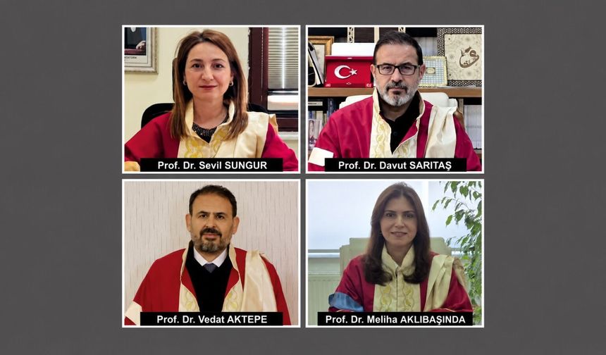 NEVÜ’de 4 akademisyen profesör kadrosuna atandı