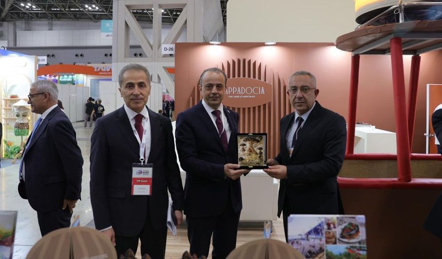 Gülşehir’in simgesi Mantarkaya, Japonya’da tanıtıldı