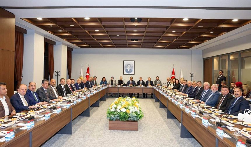 Nevşehir’in gündemi AK Parti Genel Merkezinde görüşüldü