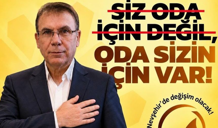 Babaoğlu’ndan üyelere mesaj: “Siz oda için değil, oda sizin için var!”