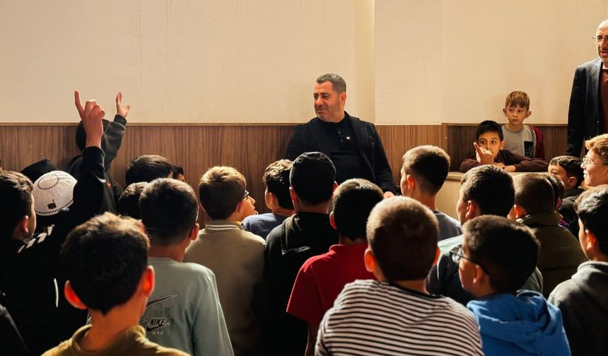 Milletvekili Bünyamin Bozgeyik’ten Karapınar’da Kur’an kursuna ziyaret
