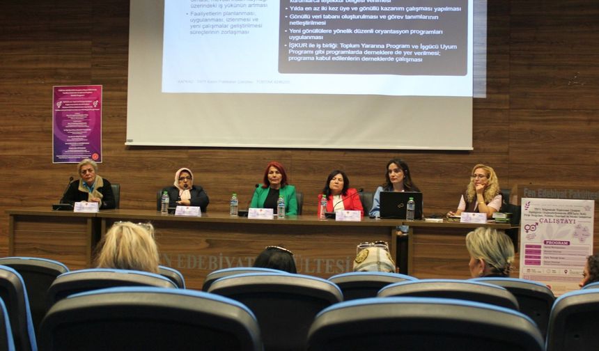 NEVÜ’de kadın derneklerinin sorunları ve çözüm önerileri masaya yatırıldı