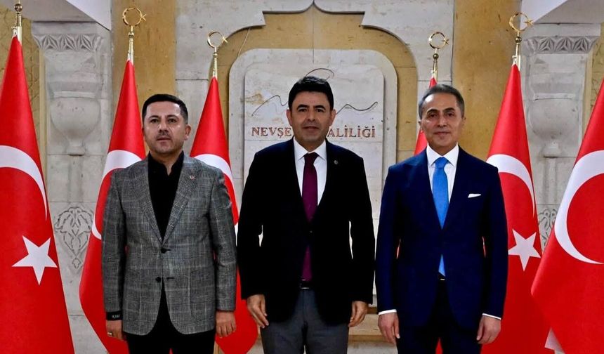 Nevşehir dikkat çeken ziyaret: Bakan Yardımcısı Boyraz, Vali Kök ile görüştü