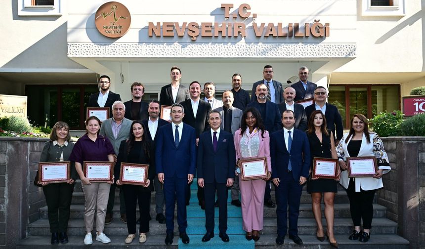Vali Kök, Michelin Rehberi’ne giren 18 tesise teşekkür belgesi verdi