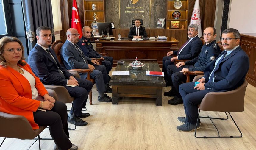 29 Ekim Cumhuriyet Bayramı hazırlıkları için toplantı yapıldı