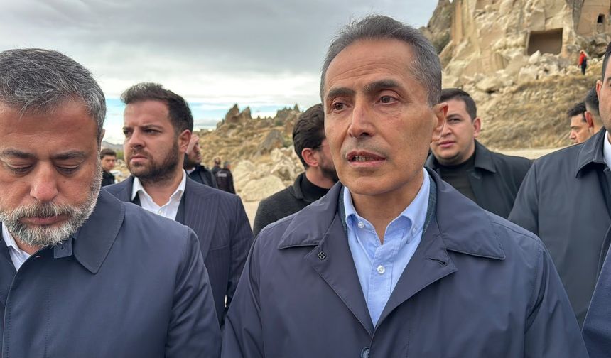Göreme'de kaya parçası düştü! Vali Kök acı haberi duyurdu
