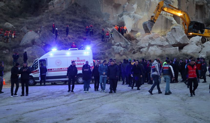 Göreme'de arama kurtarma çalışmaları sürüyor! Can kaybı arttı