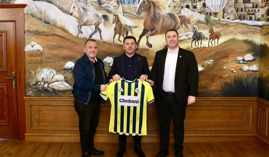 Fenerbahçe heyeti Nevşehir’de: Başkan Arı ile buluştu