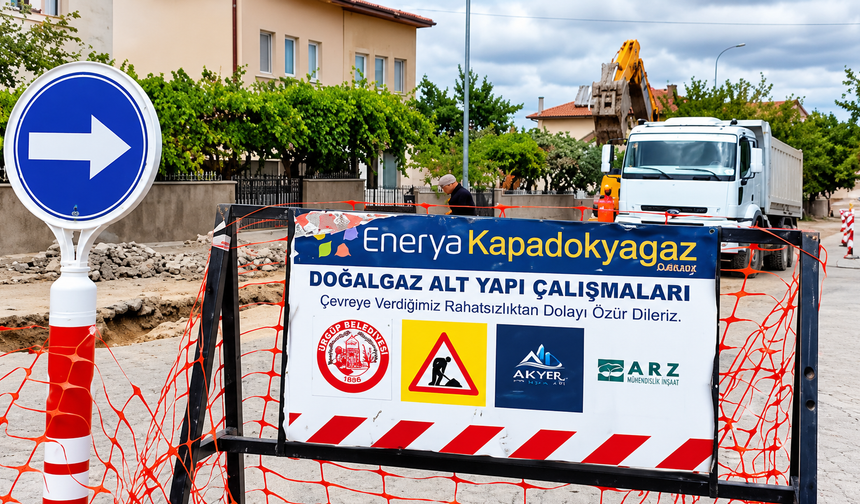 Mustafapaşa’ya doğal gaz müjdesi: Çalışmalar başladı