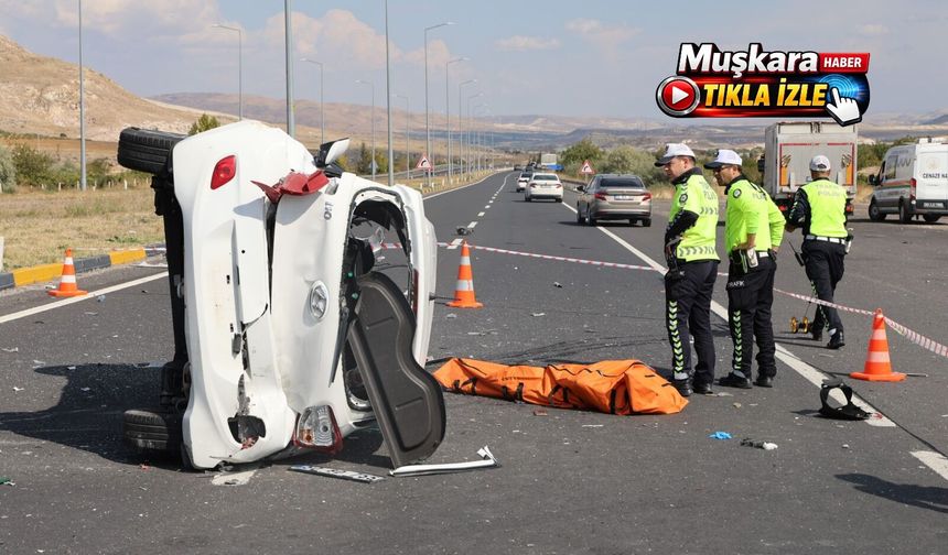 Avanos-Göreme yolunda acı son: Feci kazada 2 ölü, 1 yaralı