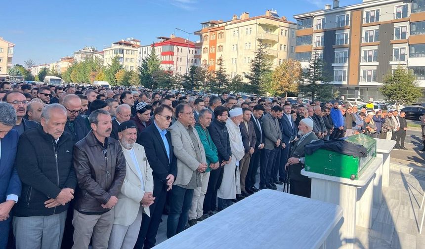 Nevşehir’de emekli öğretmen Ahmet Feralan’a son veda