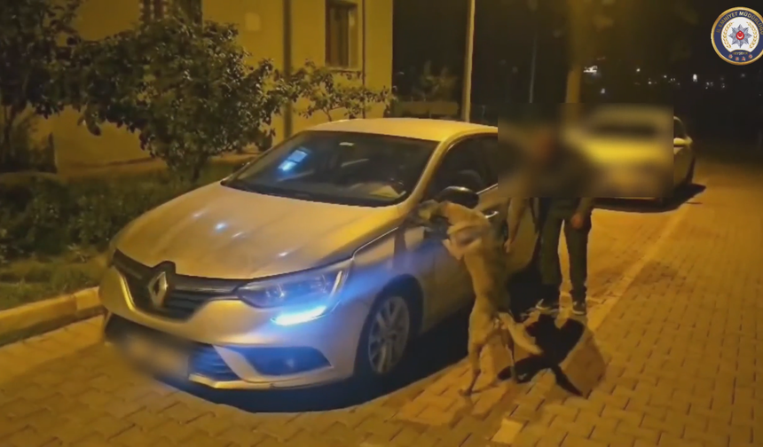 Nevşehir’de şüpheli araca narkotik araması: Sürücü tutuklandı!