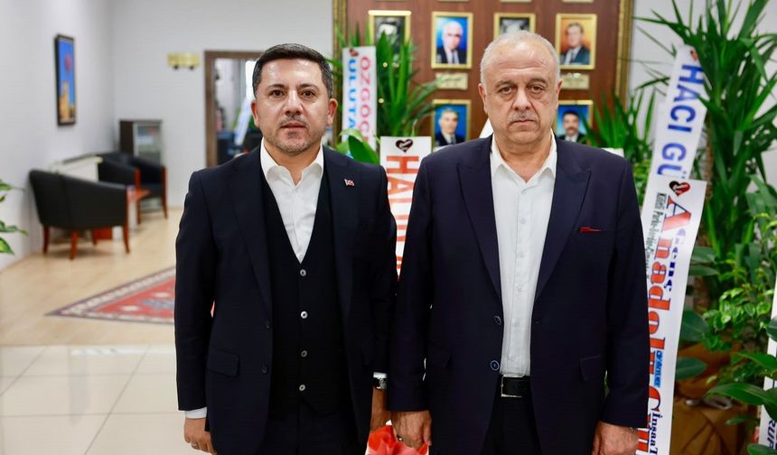 Başkan Arı’dan NTSO Başkanı Öbekli’ye hayırlı olsun ziyareti