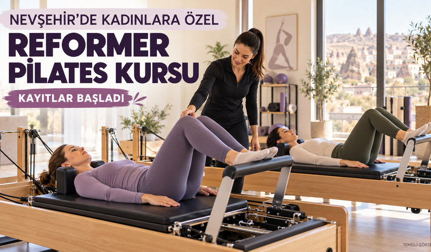 Nevşehir'de reformer pilates kursları başlıyor!