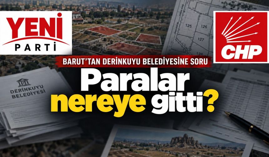 Derinkuyu’da taşınmaz polemiği: “Kaçı satıldı, ne kadar gelir elde edildi?