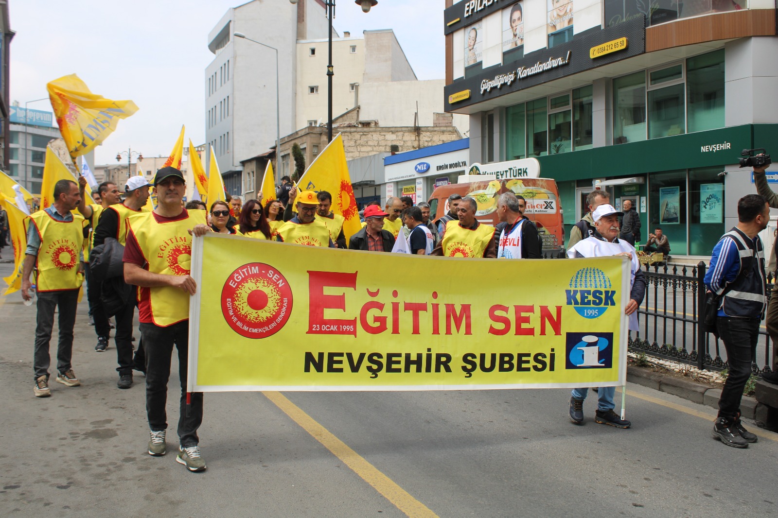 Eğitim Sen Nevşehir’de 1 Mayıs’ı Kutladı (1)