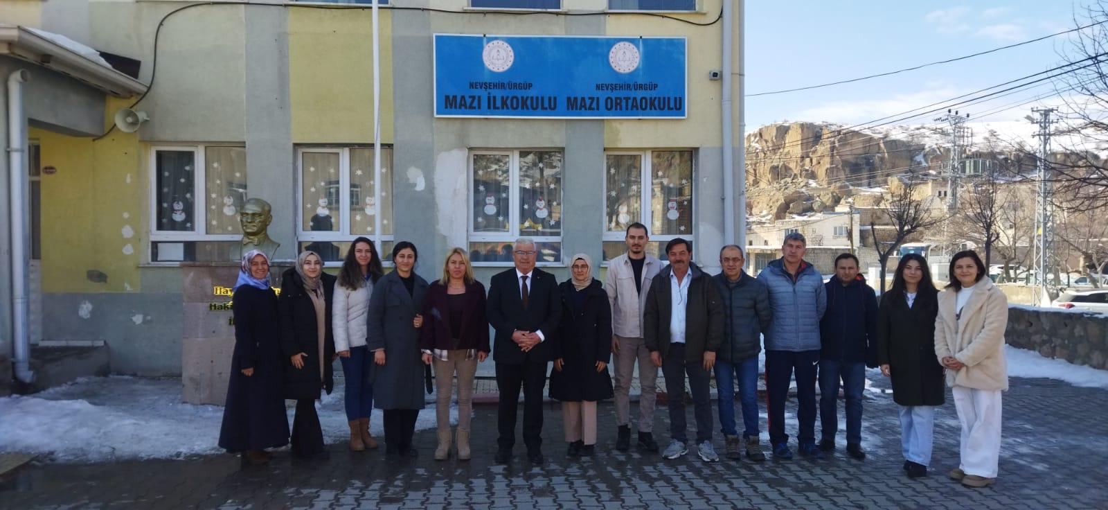 Nevşehir İl Millî Eğitim Müdürü Yusuf Yazıcı, Mazı İlk Ve Ortaokulunu Ziyaret Etti. (2)