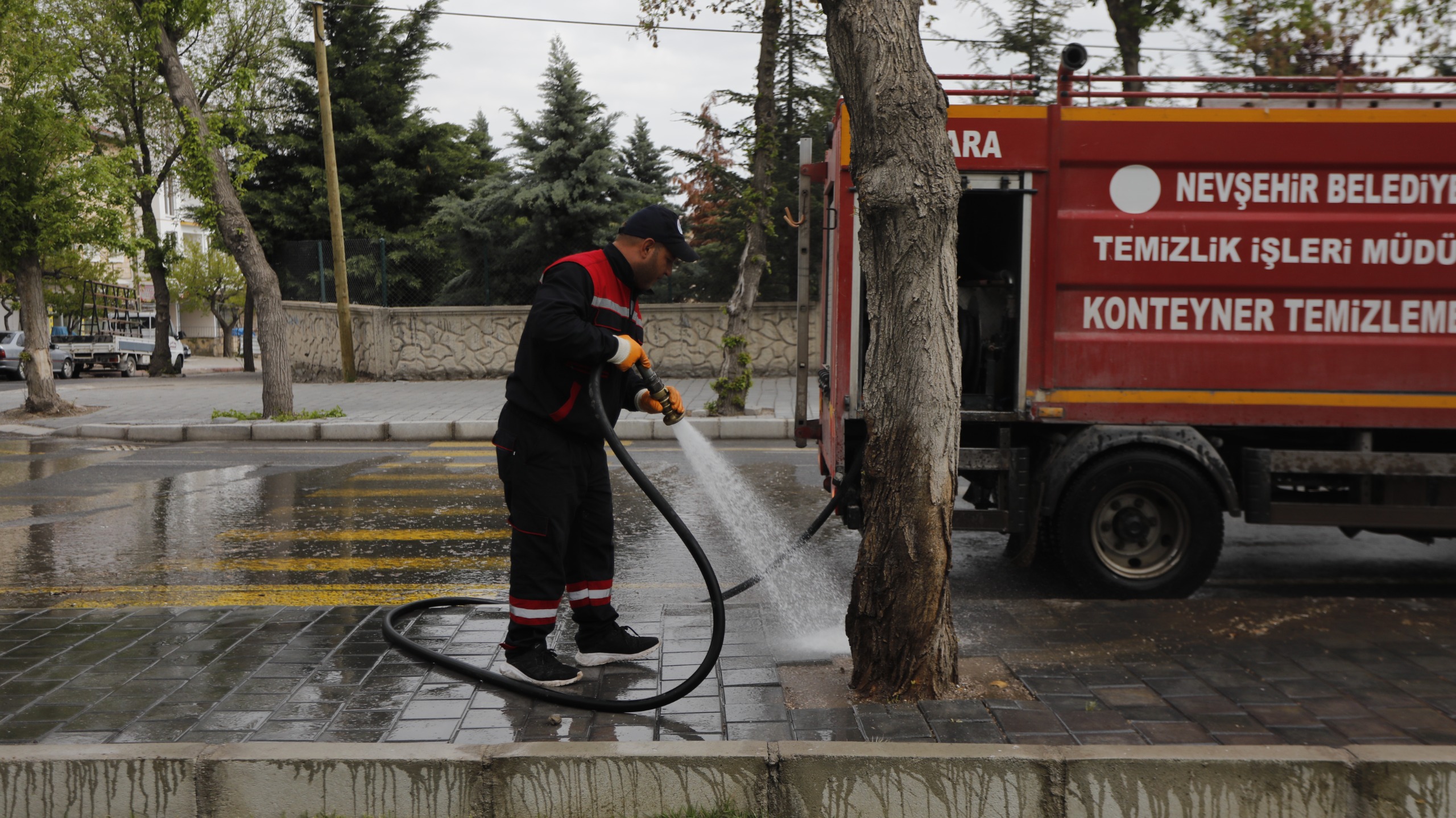 Nevşehir'de Sümer Mahallesi Temizleniyor (1)