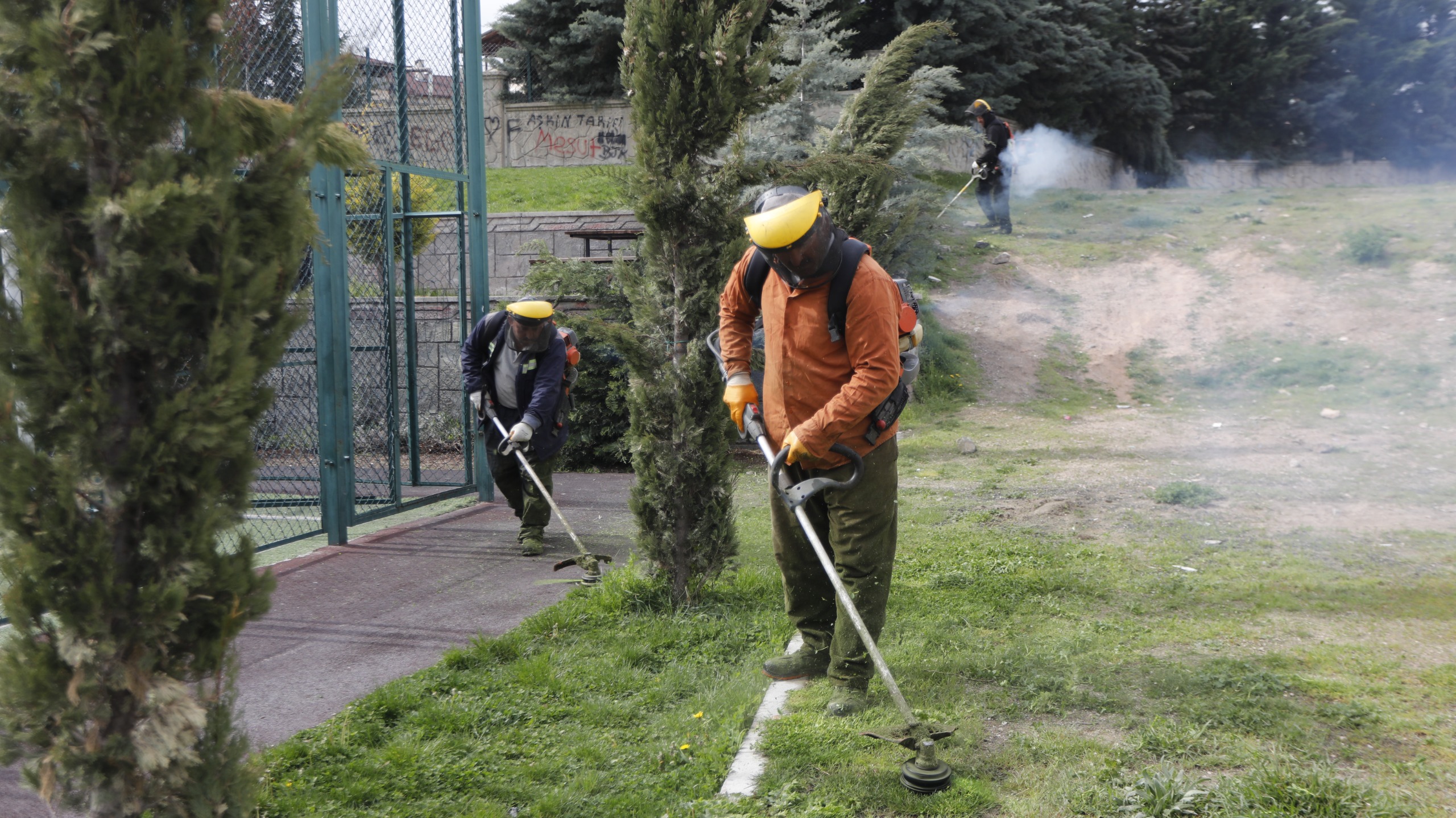 Nevşehir'de Sümer Mahallesi Temizleniyor (3)