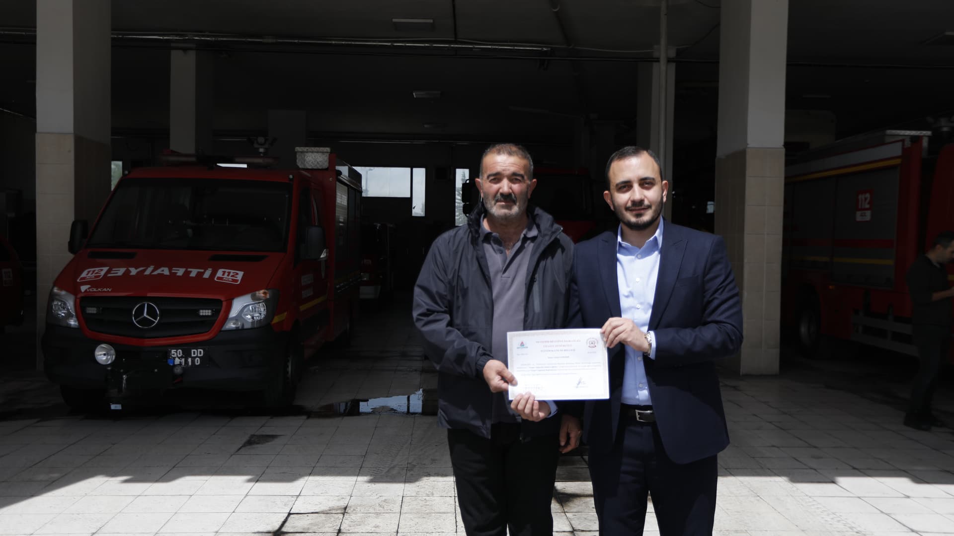 Nevşehir İtfaiyesinden Belediyelere Yangın Eğitimi (3)