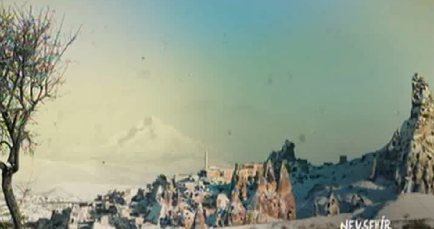 Kapadokya'dan nostaljik görüntüler