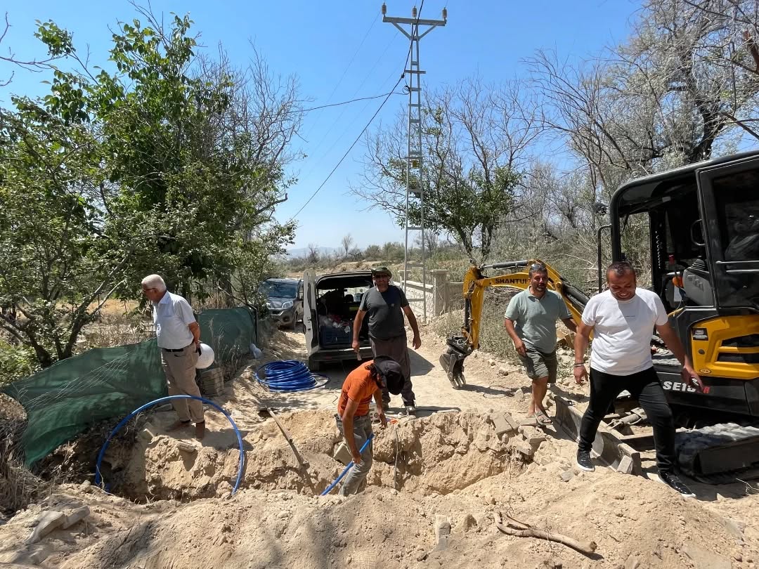 Avanos’ta Bağ Sahipleri Su Ile Kavuşturulacak