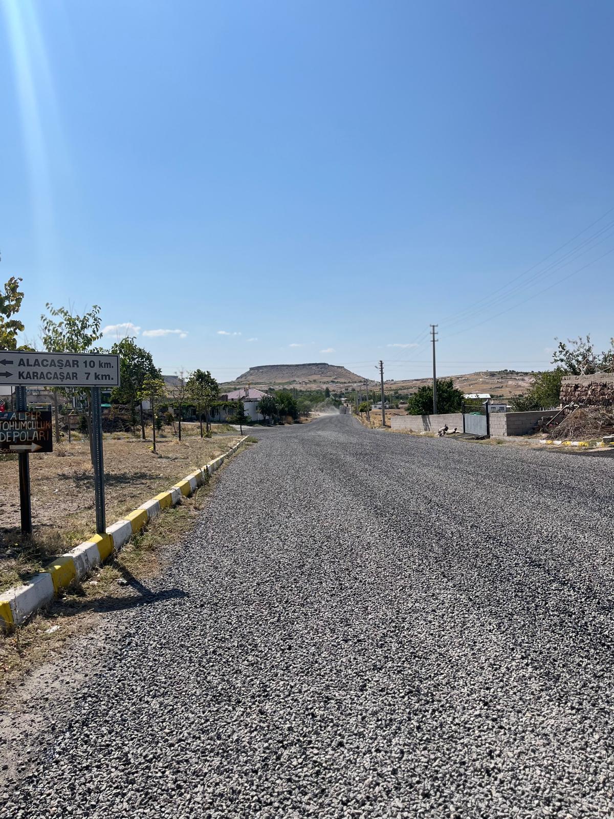 9 Bin 200 Metre Sathi Kaplama Yapıldı
