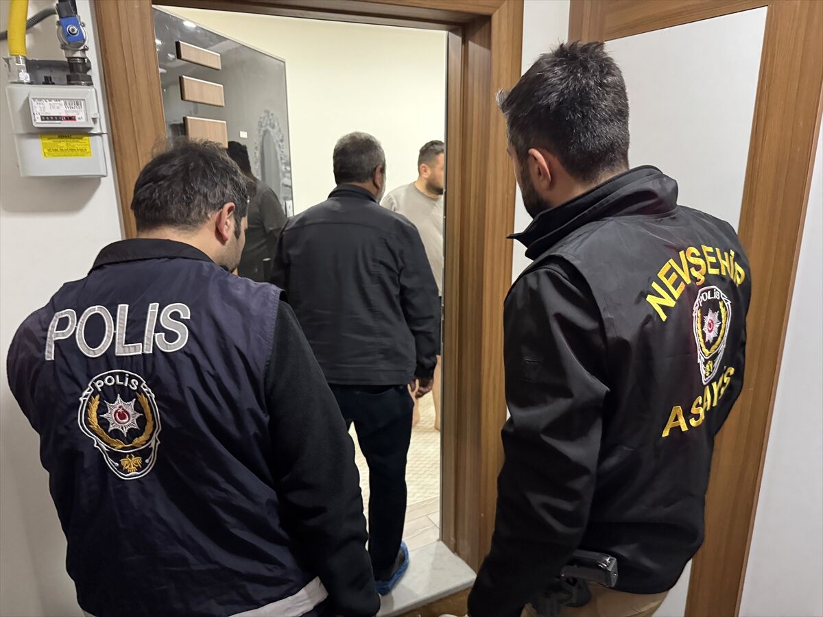 Nevşehir'de masaj salonlarına operasyon: 3 gözaltı