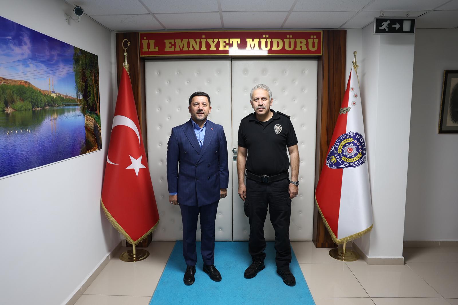 Başkan Arı’dan Emniyet Müdürü Karaman’a Ziyaret (2)