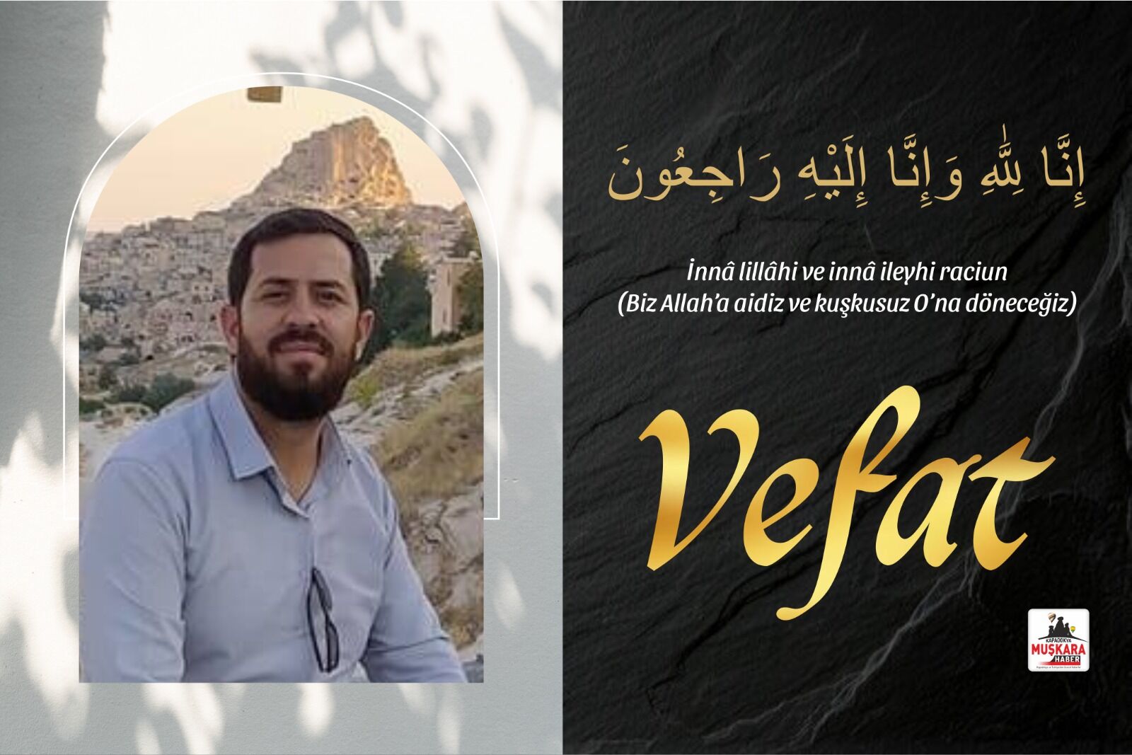 Genç müezzin hastalığına yenik düştü