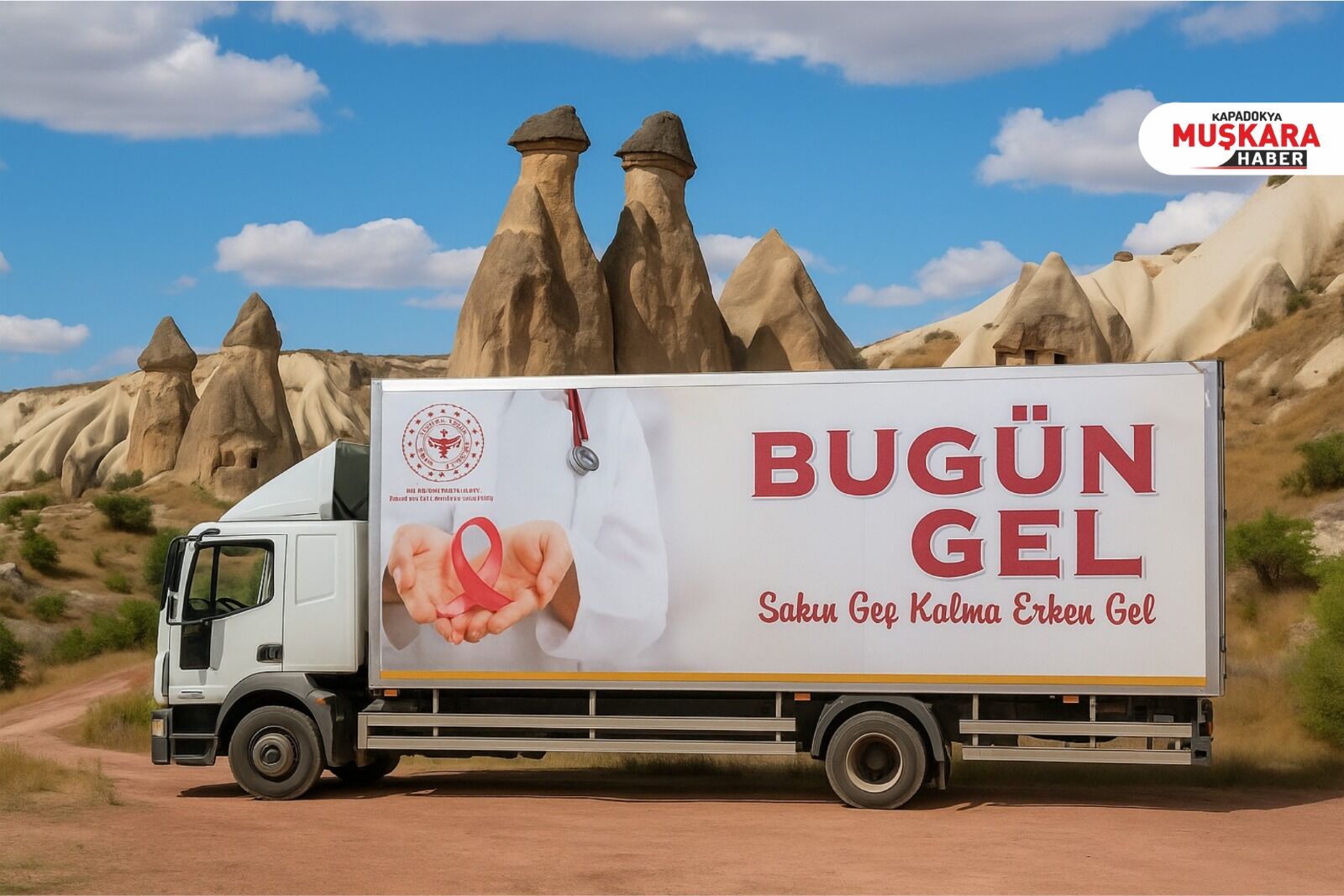 Kanser tarama tırı köylerde de hizmet verecek