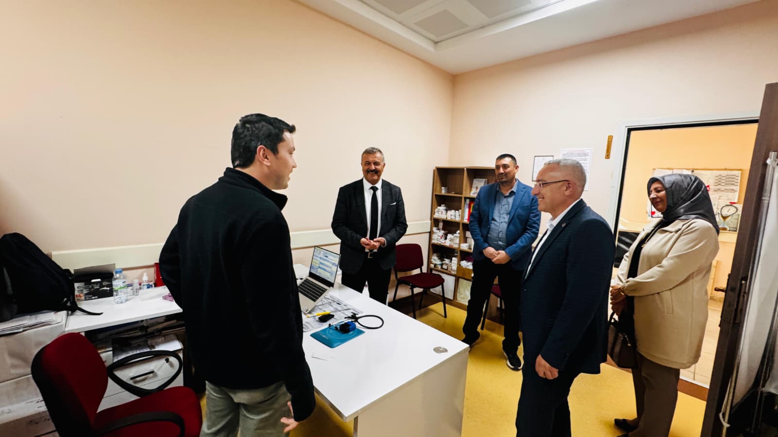 Mhp Heyetinden Ilçe Devlet Hastanesine Ziyaret (3)