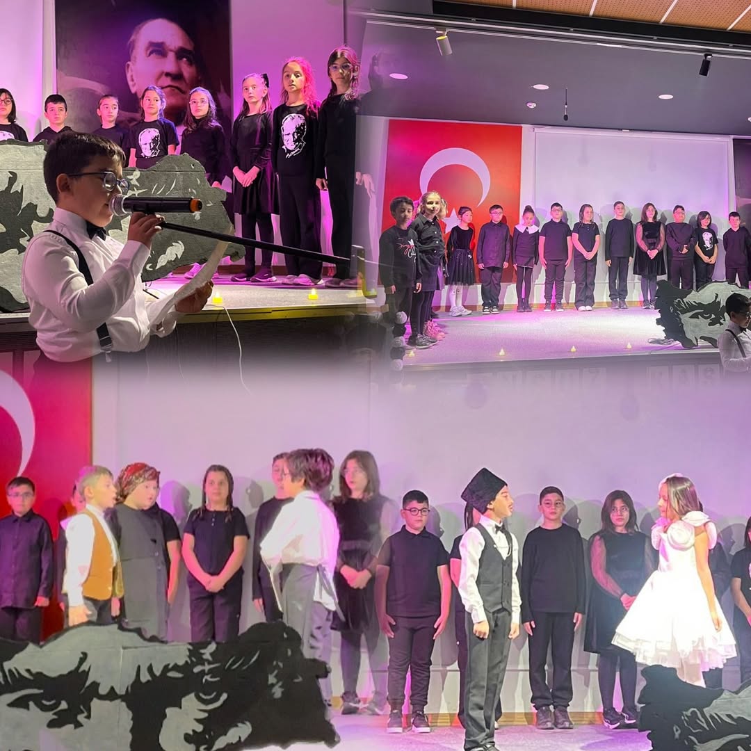 Simya Kolejinde 10 Kasım Atatürk’ü Anma Programı Düzenlendisimya Kolejinde, Ulu Önder Gazi Musta (1)