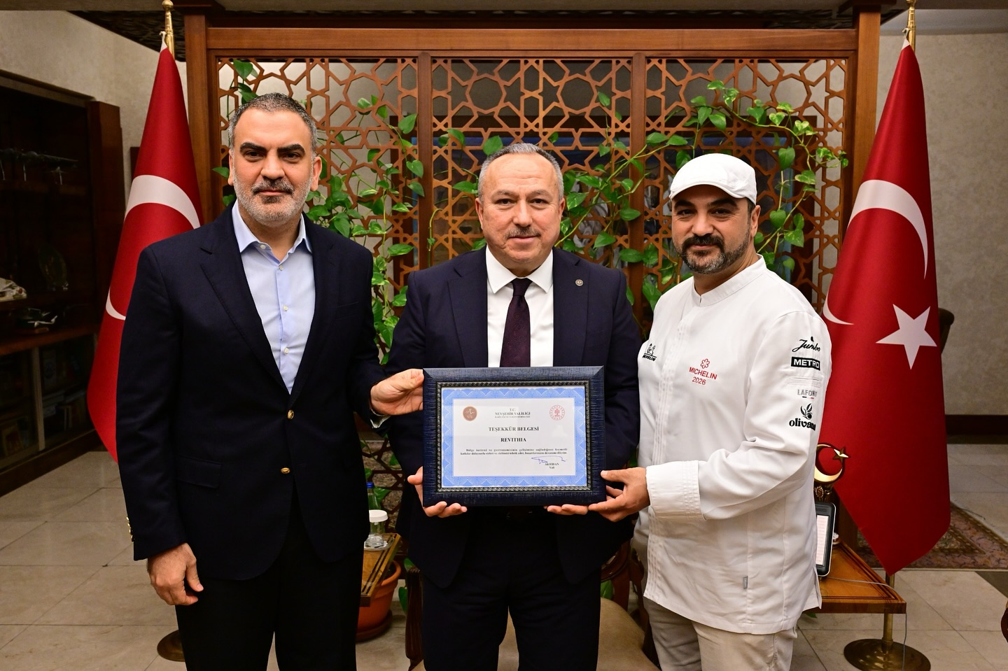 Kapadokya’nın Gastronomi Başarısı Valilikte Kutlandı (5)