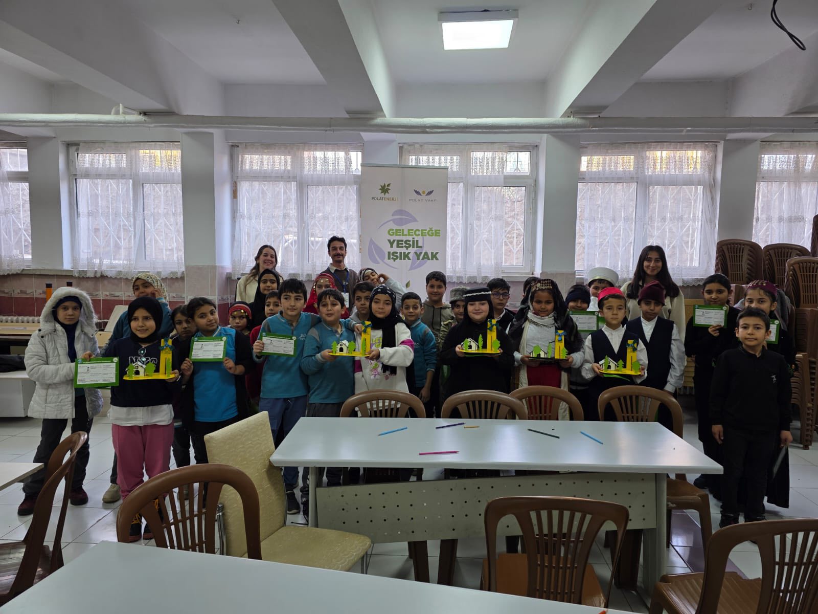 Öğrenciler Temiz Enerji Konusunda Bilinçlendirildi