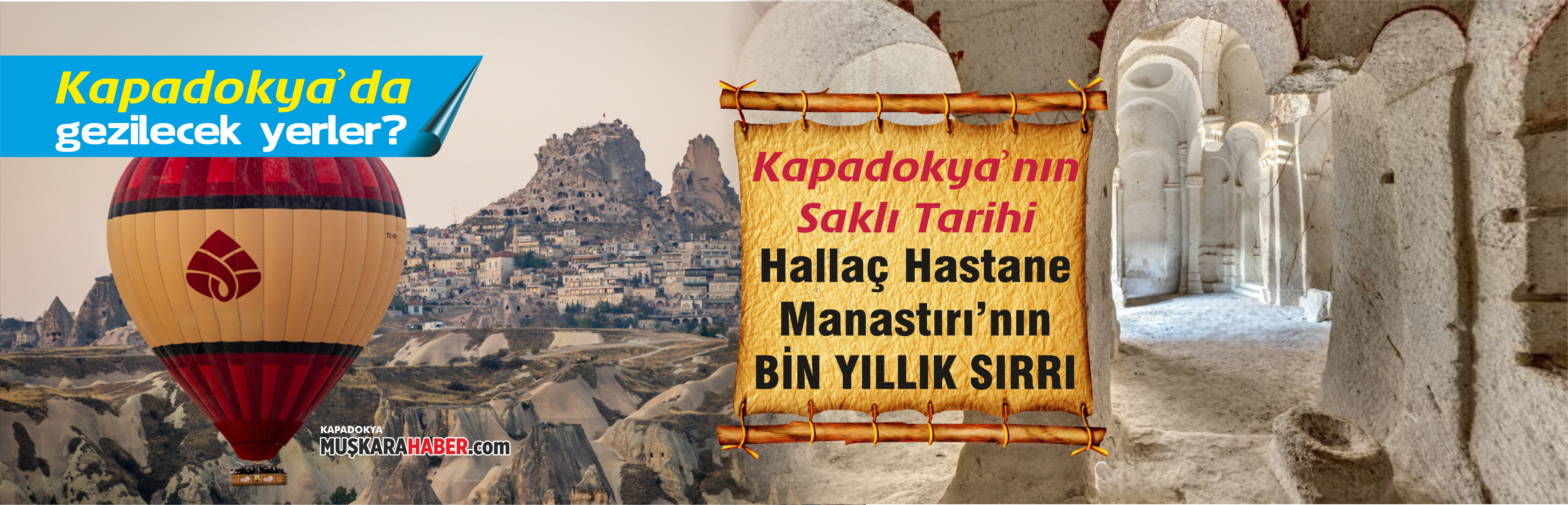Manastır mı hastane mi? Kapadokya’daki Hallaç Hastane Manastırı