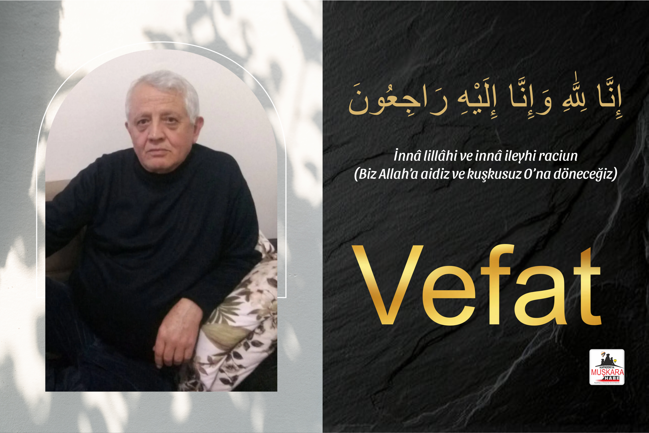 İl Genel Meclis Üyesi Salih Açıkgöz’ün acı günü