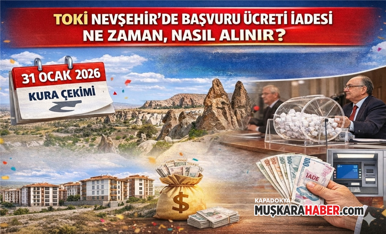 Nevşehir TOKİ’de başvuru iadelerini nasıl alabilirim?