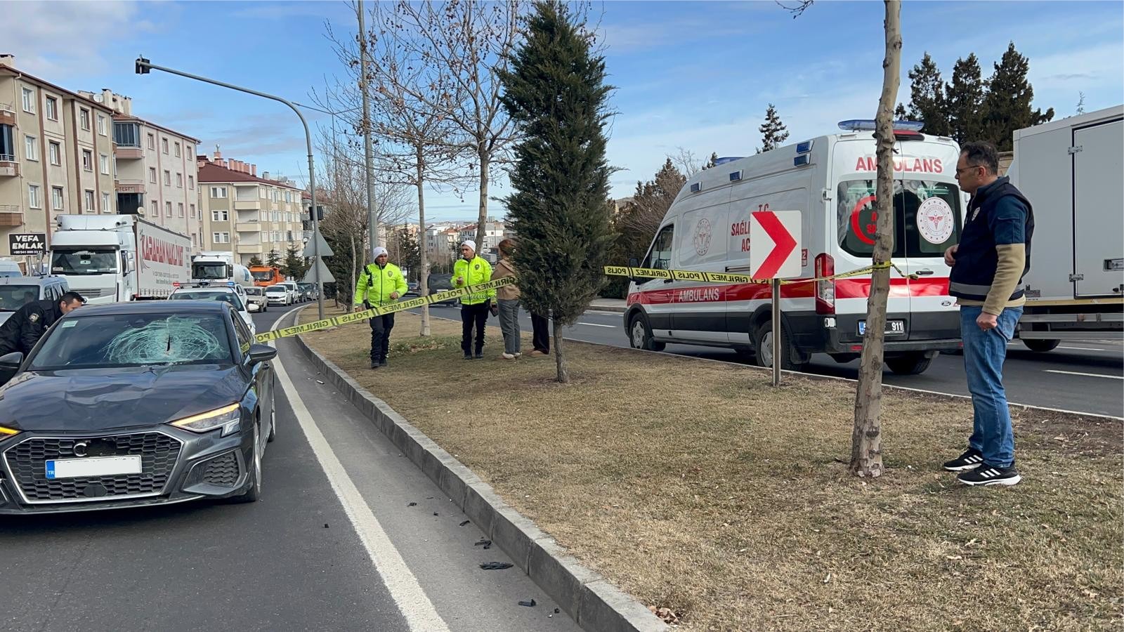 Nevşehir Zübeyde Hanım Caddesi’nde ölümle biten kaza