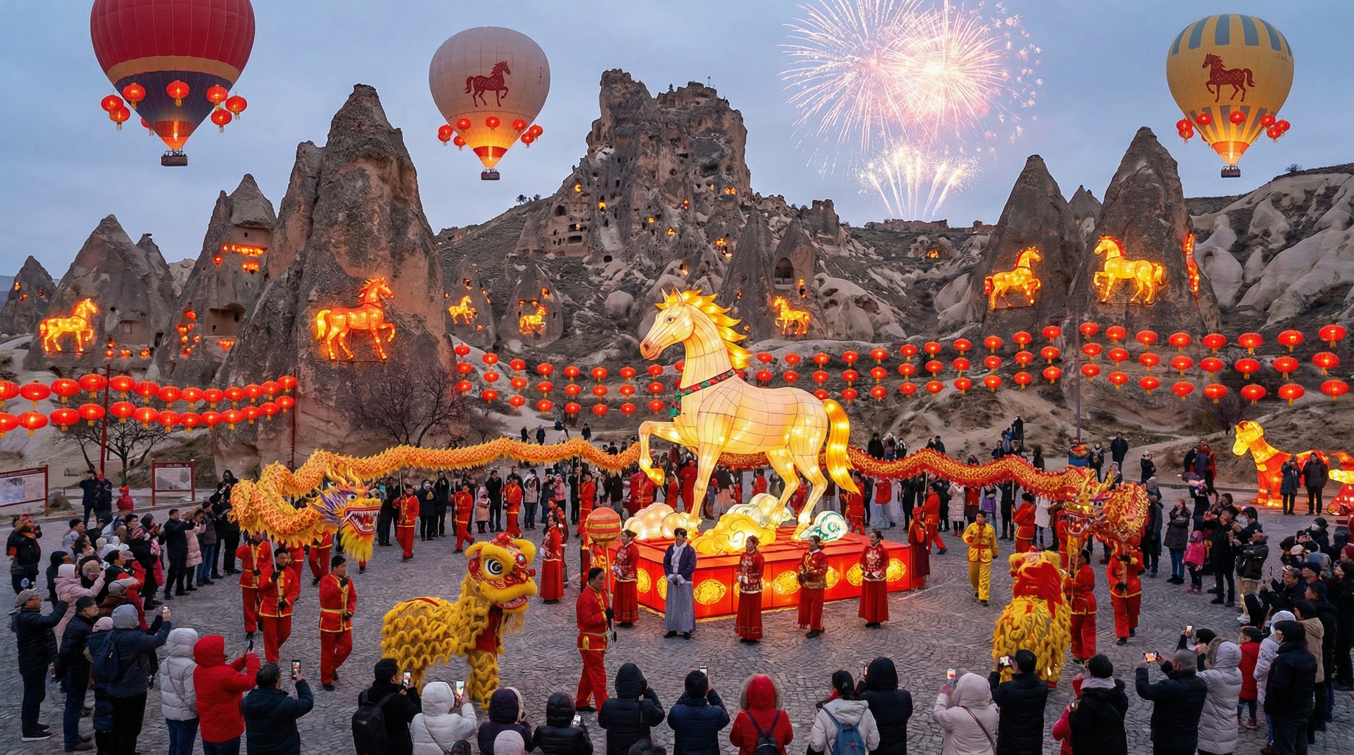 Kapadokya’da Çin At Yılı Festivali Başlıyor! 7 Gün 7 Gece