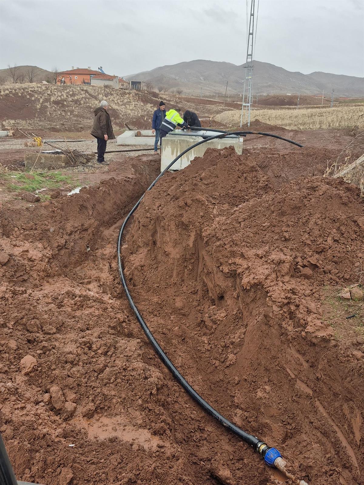 Nevşehir’de Altyapı Seferberliği Kilometrelerce Hat Döşendi (3)