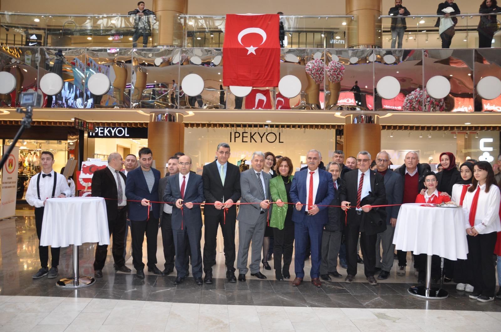 Nevşehir’de Bayrak Sevgisi Tuvale Yansıdı! (2)