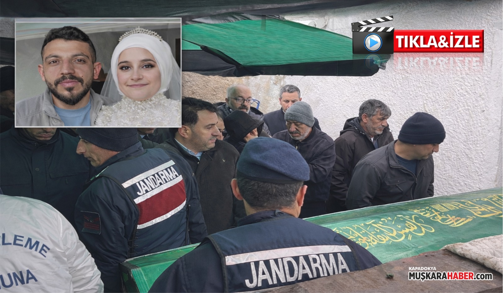 Nevşehir’de yürek yakan olay: Anne ve bebeği aynı tabutta