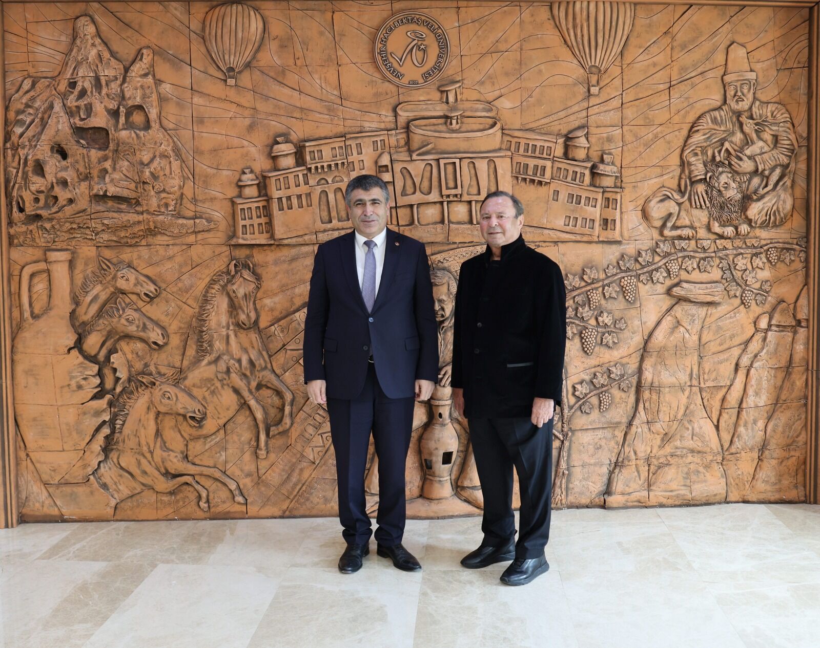 Emekli Büyükelçi Volkan Vural’dan Rektör Aktekin’e ziyaret