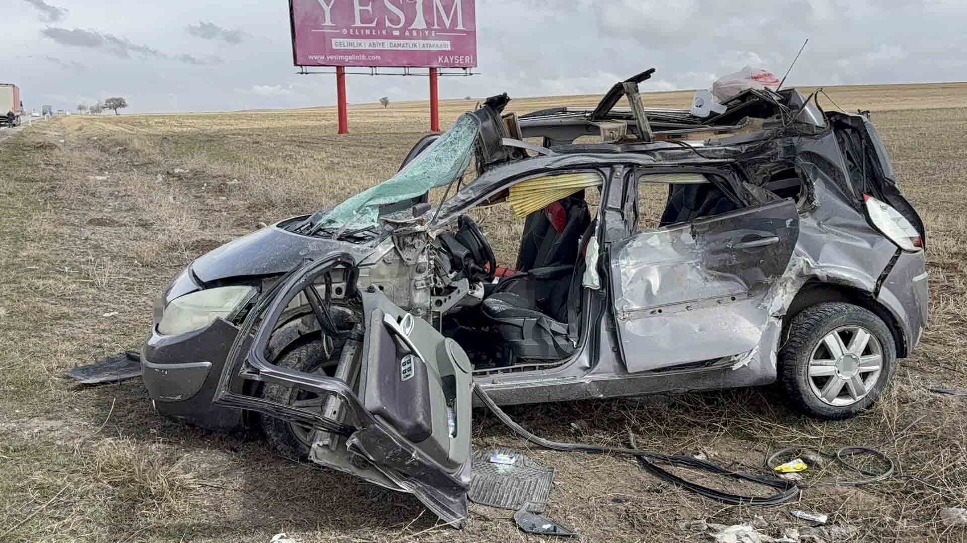 Nevşehir yolunda korkunç kaza: 16 yaşındaki genç vefat etti