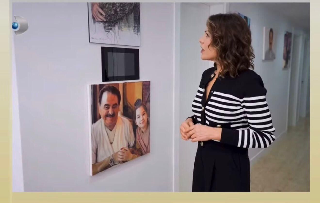 Tatlıses’in evinde dikkat çeken detay: Gülhan Kartal imzalı tablo